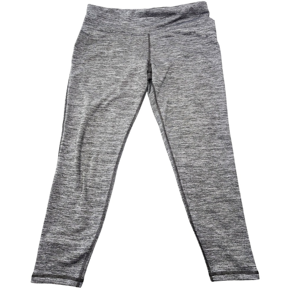 Athleta Altitude Tight In Polartec Power Stretch Womens XL Gray Heather NWT